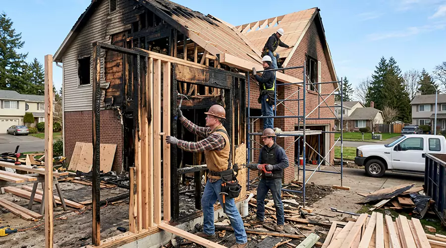 What Does Fire Damage Reconstruction Include?