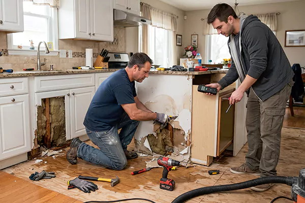 Kitchen Water Damage Repair San Bernardino
