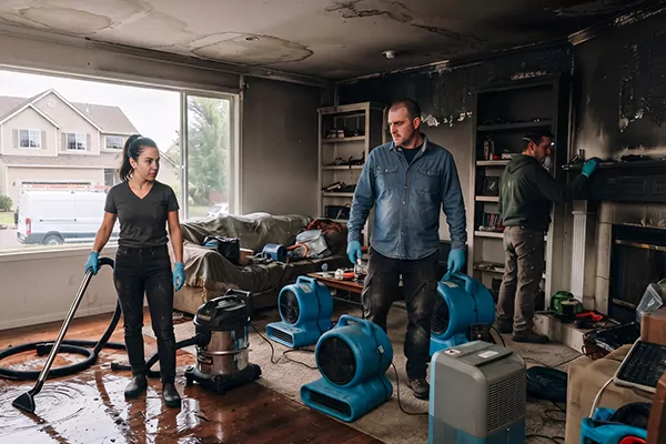 Smoke and Water Damage Restoration San Bernardino