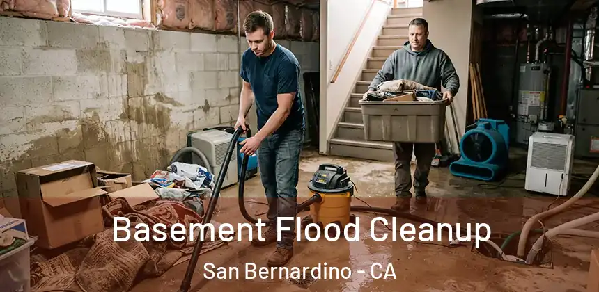 Basement Flood Cleanup San Bernardino - CA