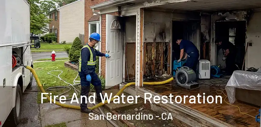 Fire And Water Restoration San Bernardino - CA