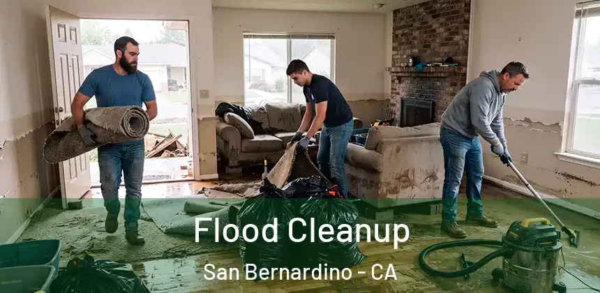 Flood Cleanup San Bernardino - CA