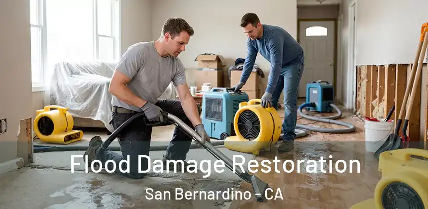  Flood Damage Restoration San Bernardino - CA