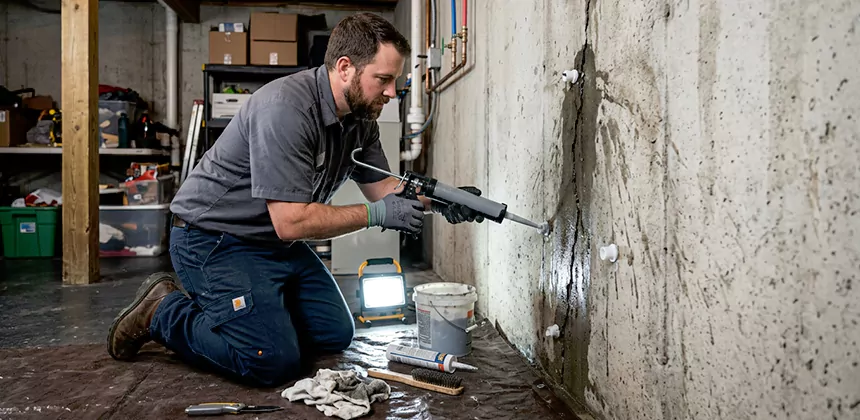 Basement Leak Repair From Inside in San Bernardino