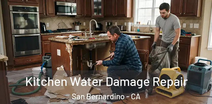 Kitchen Water Damage Repair San Bernardino - CA