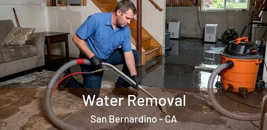 Water Removal San Bernardino - CA